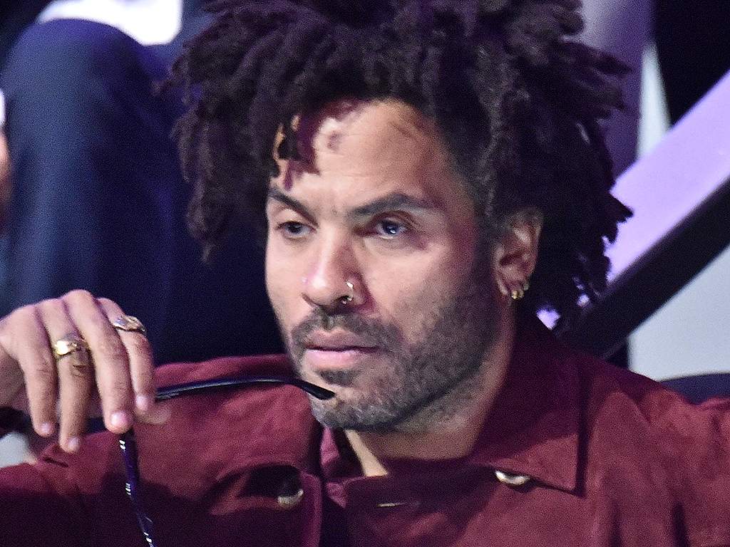 Lenny Kravitz during the 2016 Victoria's Secret Fashion Show on Nov. 30, 2016 in Paris, France. 