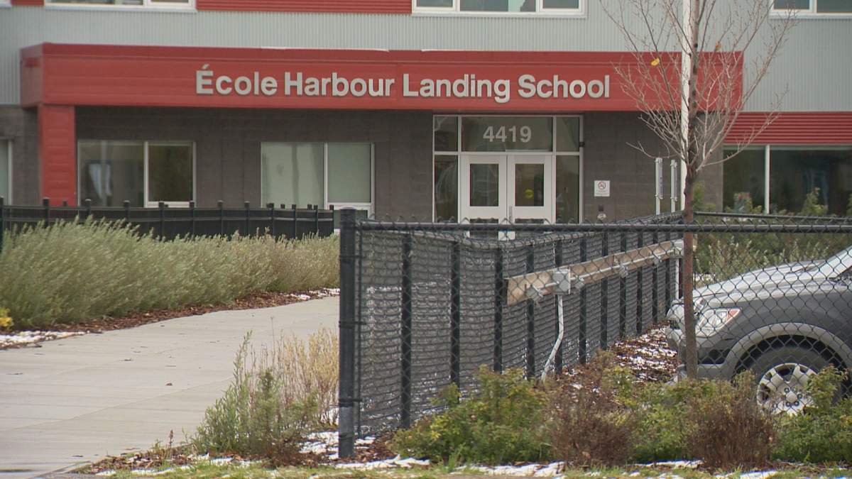Regina Public Schools said two students at Harbour Landing School have tested positive for the novel coronavirus.