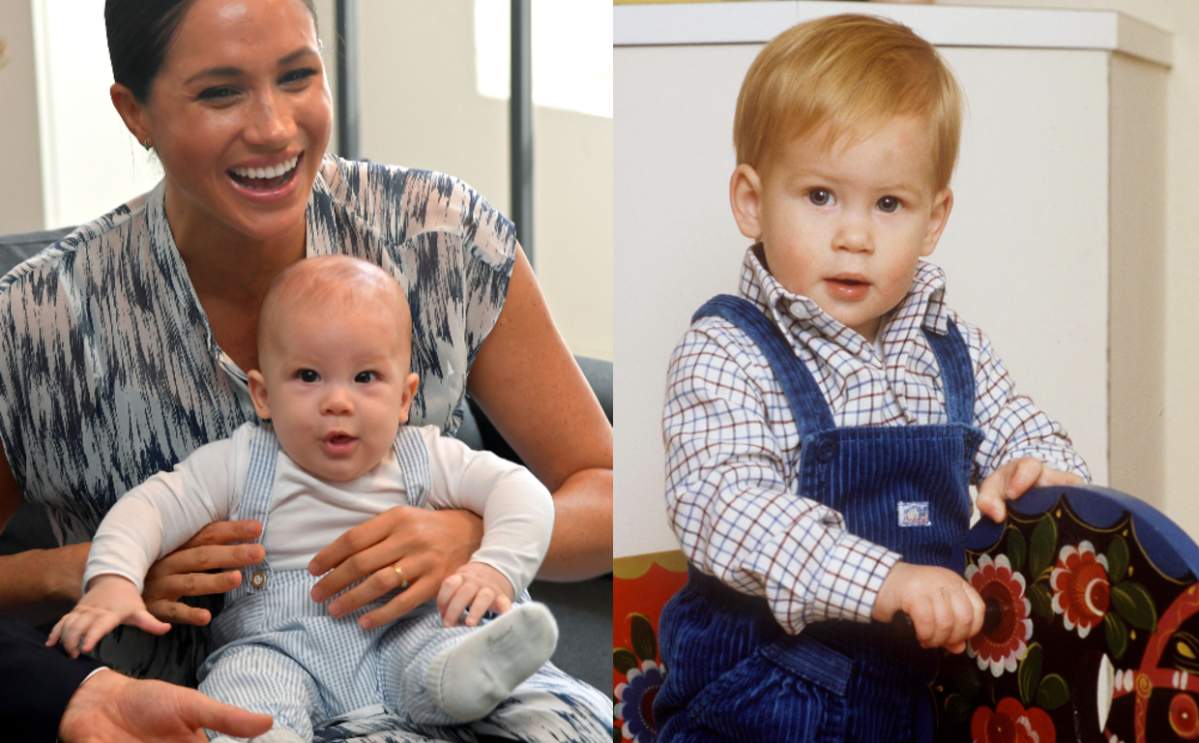 Archie Harrison looks nearly identical to his dad, Prince Harry, when he was young.