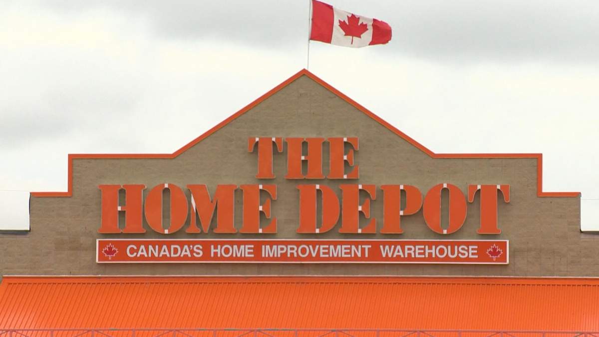 Saskatoon police said they were told a man inside the Home Depot carried out the assault with a shovel for unknown reasons.