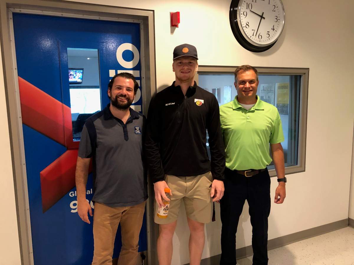 Owen Sound Attack defenceman Mark Woolley joins Jake Jeffrey and Mike Stubbs on 'Around the OHL.'.