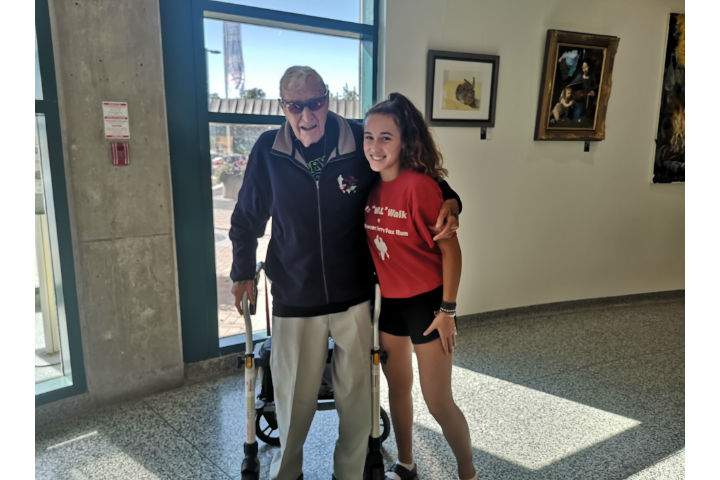 Summer Madronich, age 14, started helping Dwyer raise funds to support cancer research about five or six years ago.