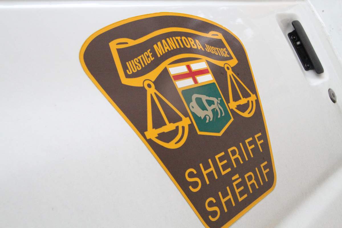 Manitoba Justice Sheriff logo.