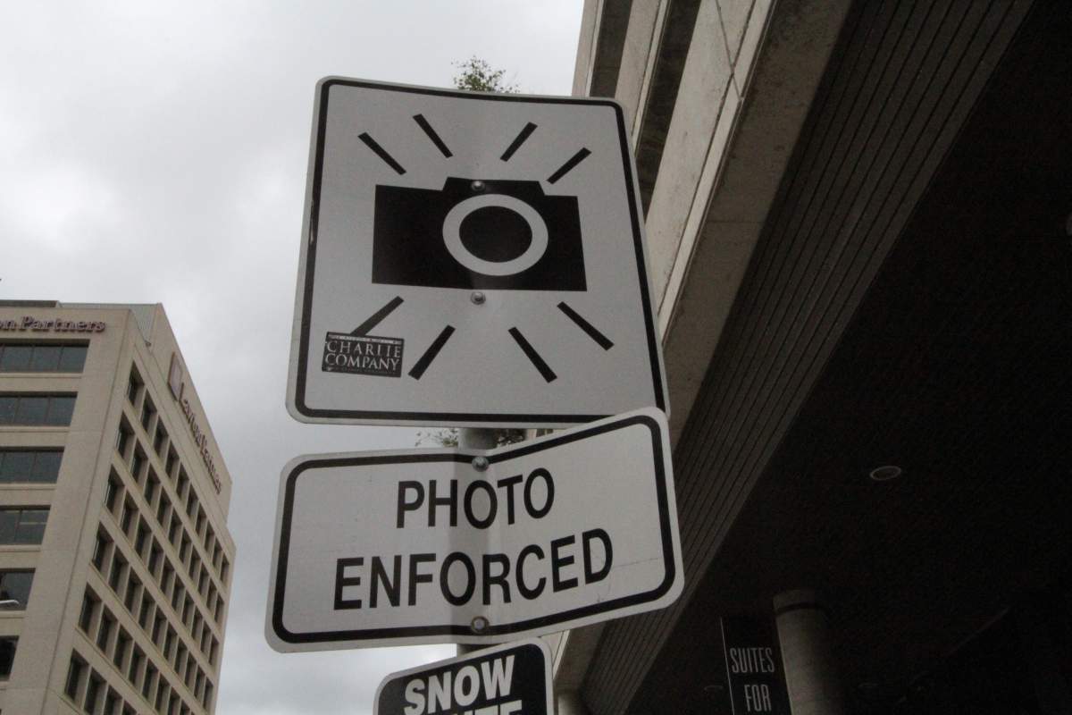 Photo Radar sign