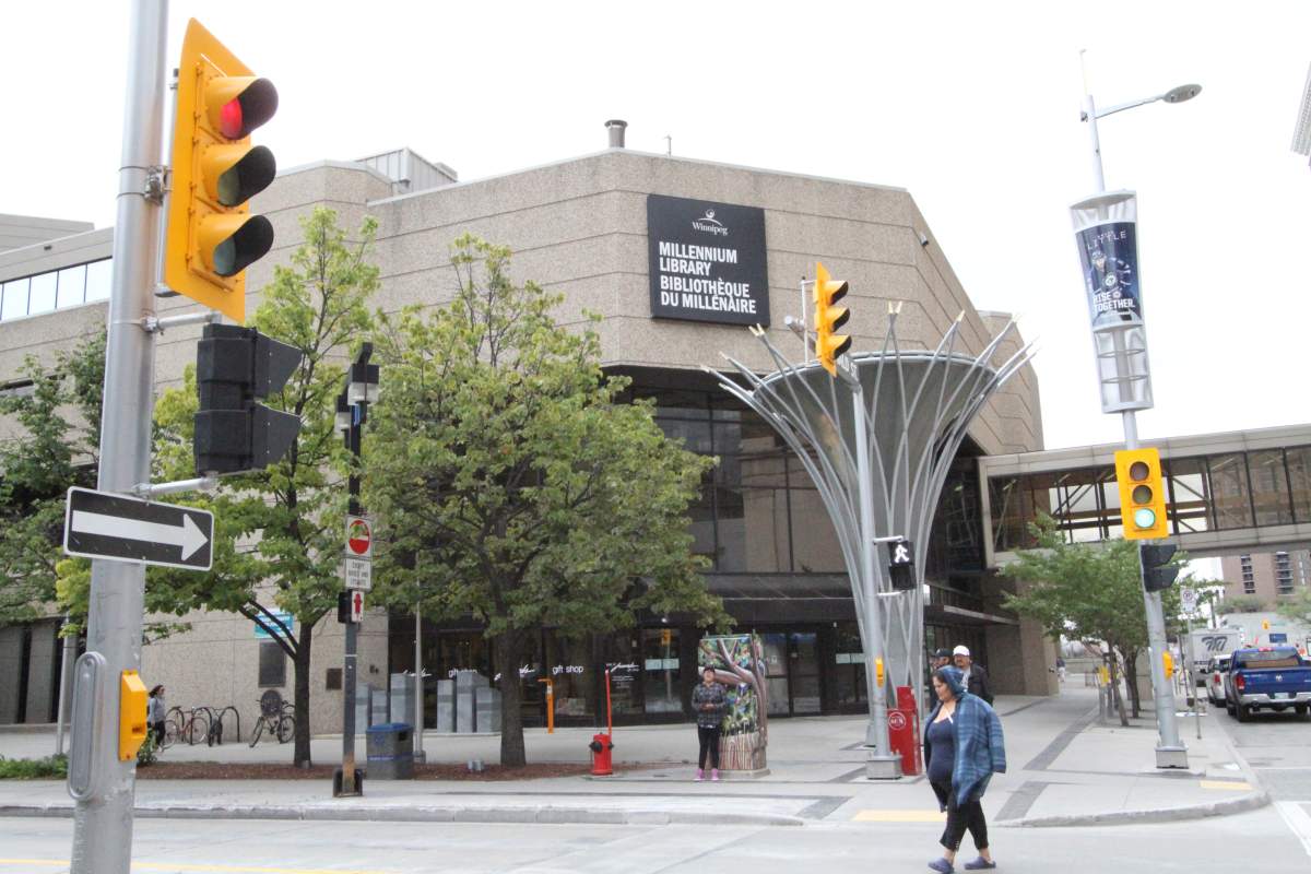 Millennium Library in Winnipeg.