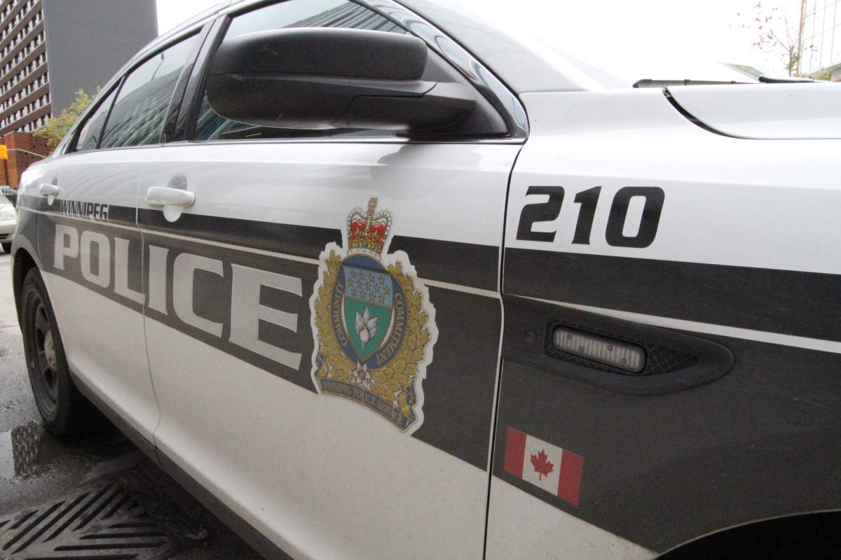 A Winnipeg police vehicle.
