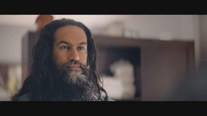 The opening shot of and ad displaying NDP Leader Jagmeet Singh without a turban. During a campaign in Sherbrooke, Quebec, Singh told reporters that he wanted to “show an openness” with the ad to viewers in Quebec.