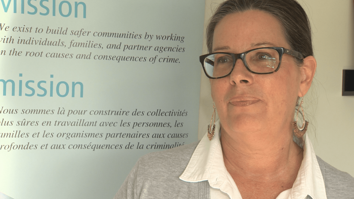Joanne Murray, the executive director of the John Howard Society of Southeastern New Brunswick.