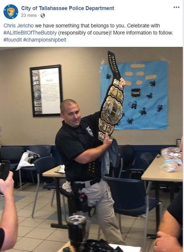 Facebook / City of Tallahassee Police Department