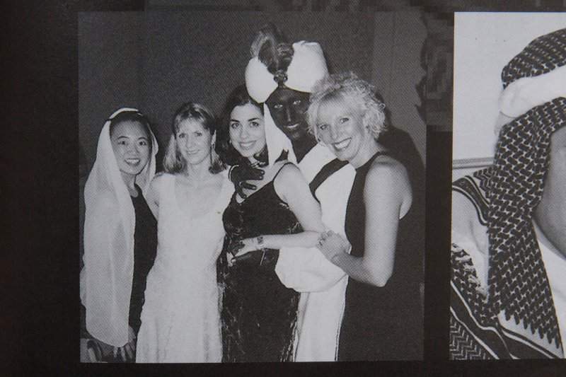 Justin Trudeau appears in a photo taken in 2001 that was published by Time magazine.
