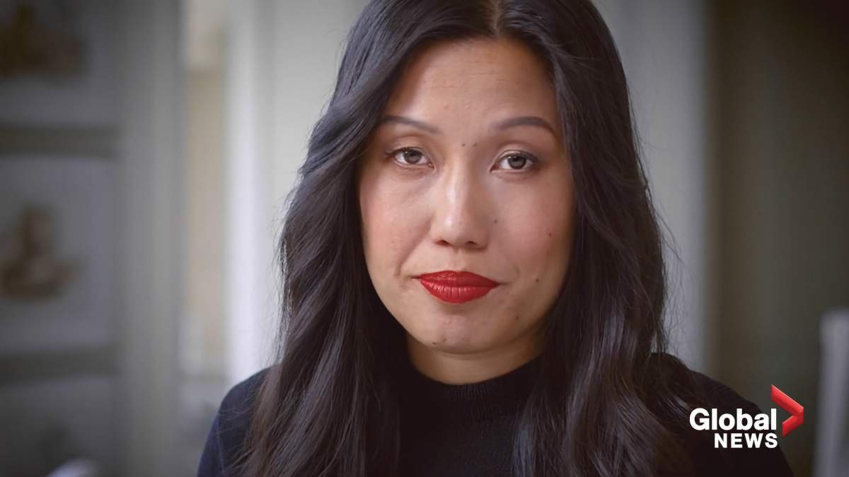 Elizabeth Heng as she appears in an ad by New Faces GOP, a PAC that she founded.