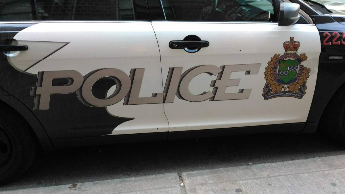 Niagara police say a woman died in a single vehicle crash near Niagara and Maple Streets on Monday.