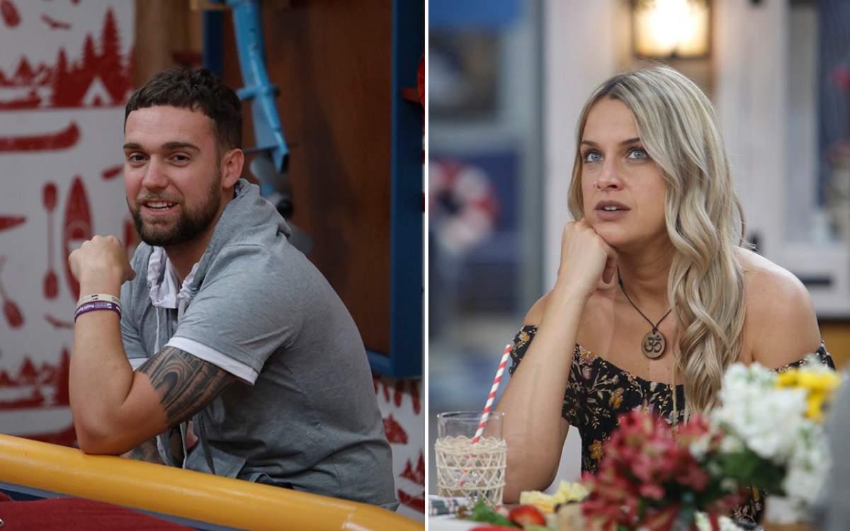 (L-R): Nick Maccarone and Christie Murphy on 'Big Brother.'.