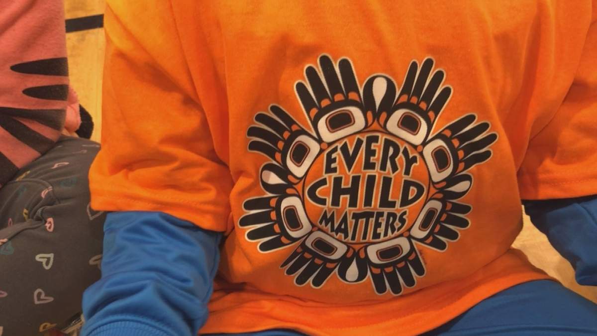 Thousands of Manitoba students showed up to class in orange clothing Monday to honour survivors of residential schools.