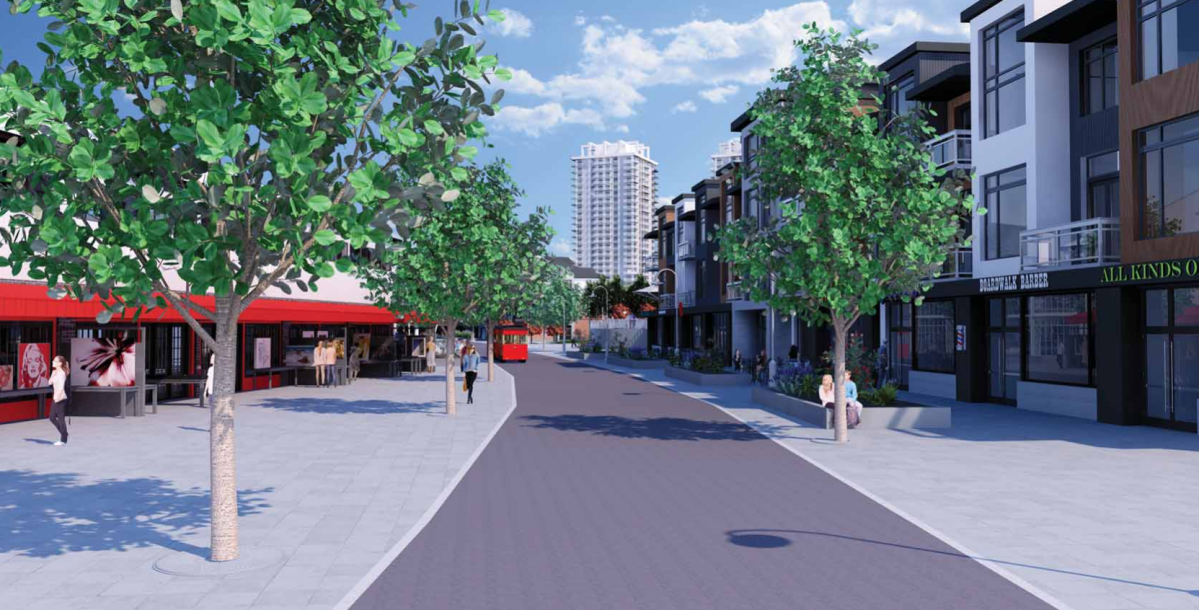 Rendering of the artisan market earmarked for the Hamilton’s waterfront as part of the city's on-going redevelopment plan. 
