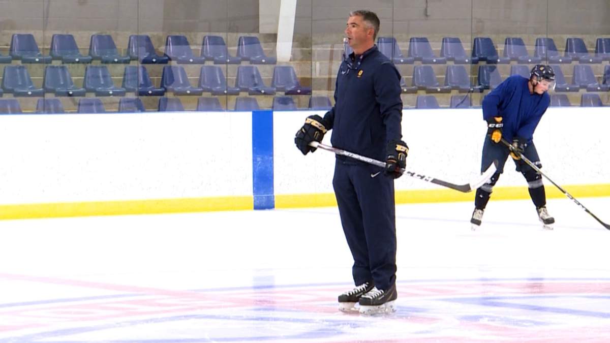 "It was a thrilling moment, but that was last year," said coach Brett Gibson.