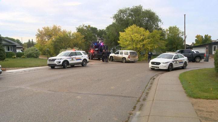 The potentially armed man had threatened to hurt himself and officers, Mounties said.