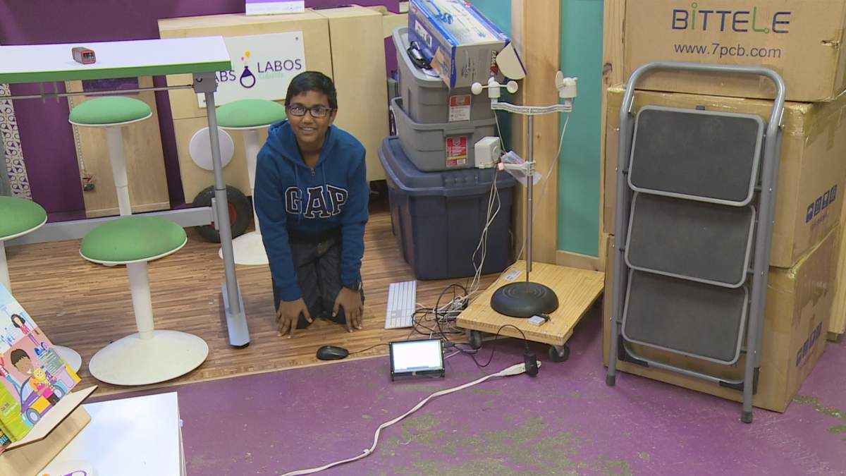 Rohan Katreddy a George Street Middle School student.