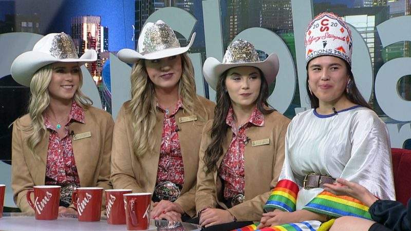 Kelcey Moore, Janelle Mackenzie and Madeline Kerkovius were crowned 2020 Calgary Stampede royalty, and Falon Manywounds will serve as the 2020 First Nations princess.
