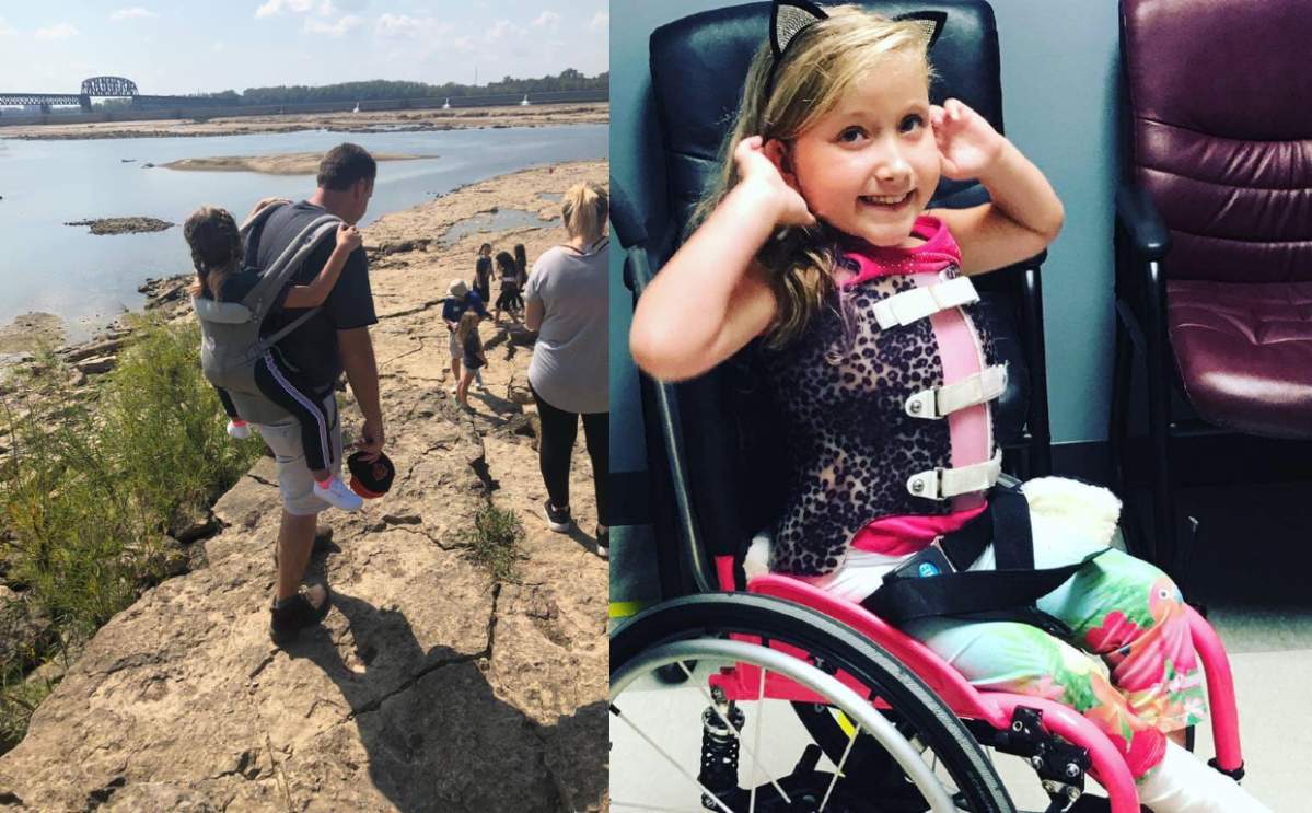 A teacher at Roberta Tully Elementary School carried Ryan King, 10, on his back so she wasn't left out of a field trip due to accessibility issues.