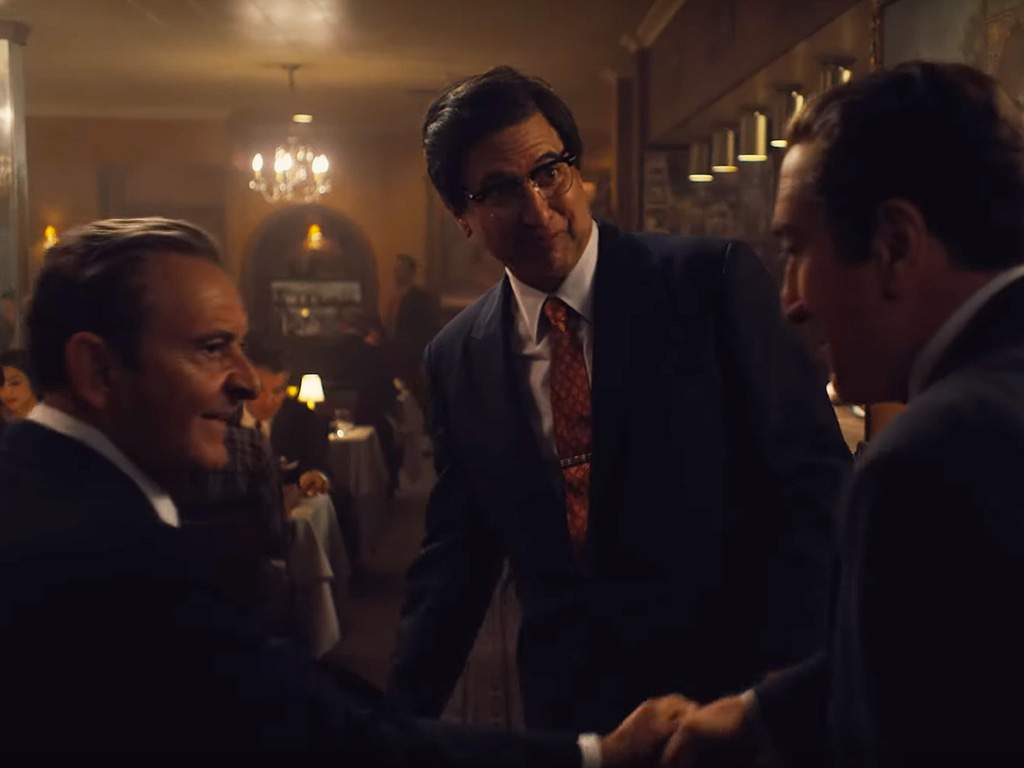(L-R) Joe Pesci, Ray Romano and Robert De Niro in Martin Scorsese’s 2019 Netflix film ‘The Irishman.’