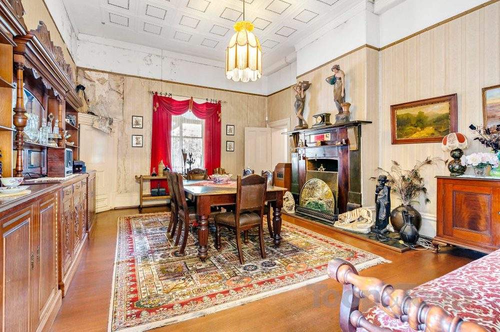 The inside of the Woodforde House is shown in Campbelltown, South Australia.