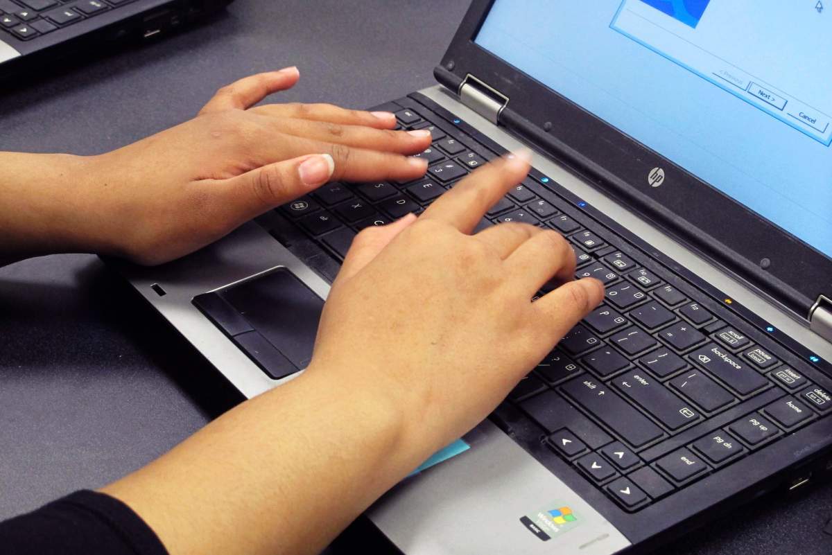 Southern Alberta students tried their hands at coding and data analysis at Tuesday's "Hackathon" event in Picture Butte.
