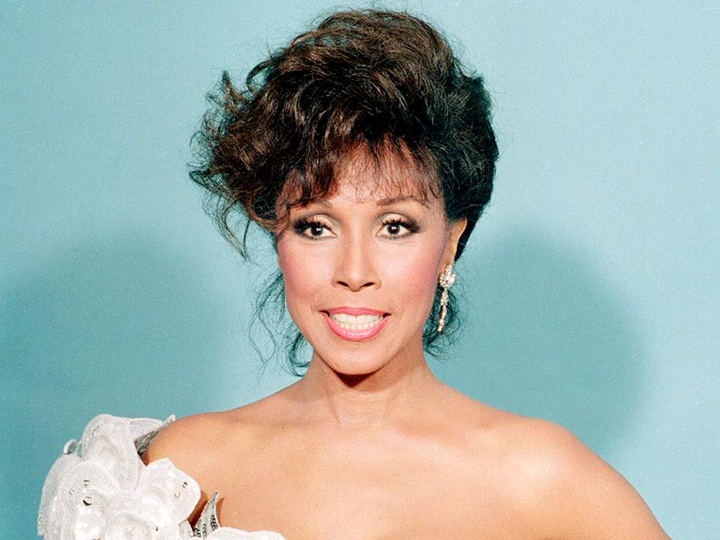 This Sept. 20, 1987 file photo shows actress Diahann Carroll at the Emmy Awards in Los Angeles. Carroll passed away Friday, Oct. 4, 2019 at her home in Los Angeles after a long bout with cancer. She was 84.