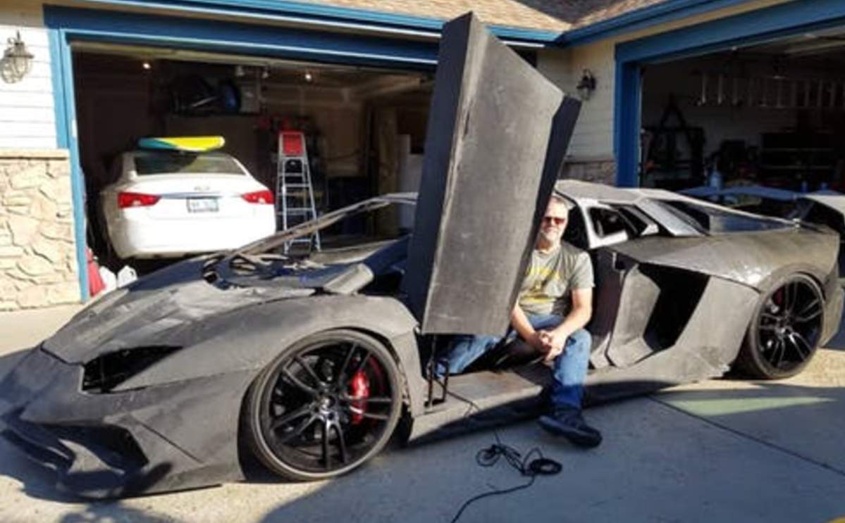 A Colorado physicist is building a 3D-printed Lamborghini with his son.