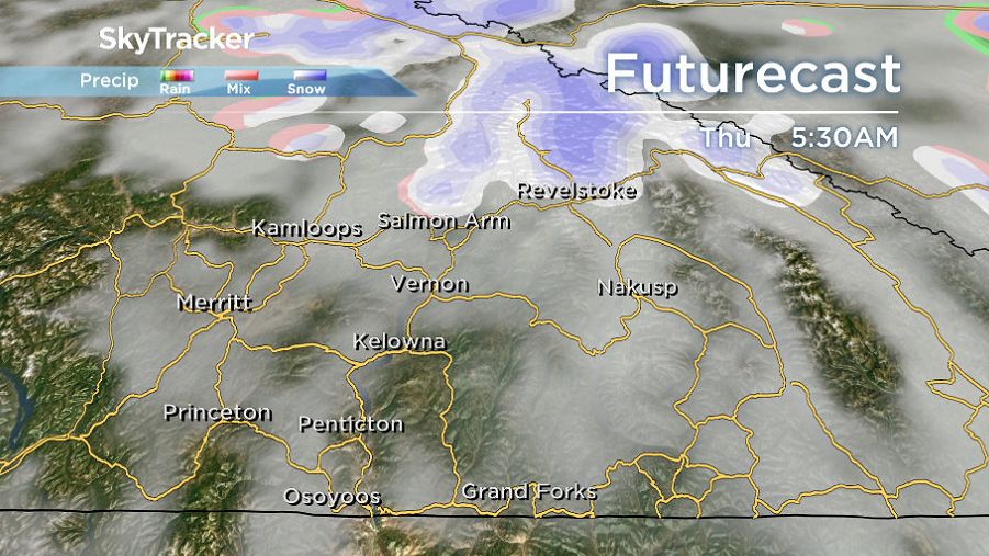 A few clouds slide in Thursday morning before clearing out in the afternoon.