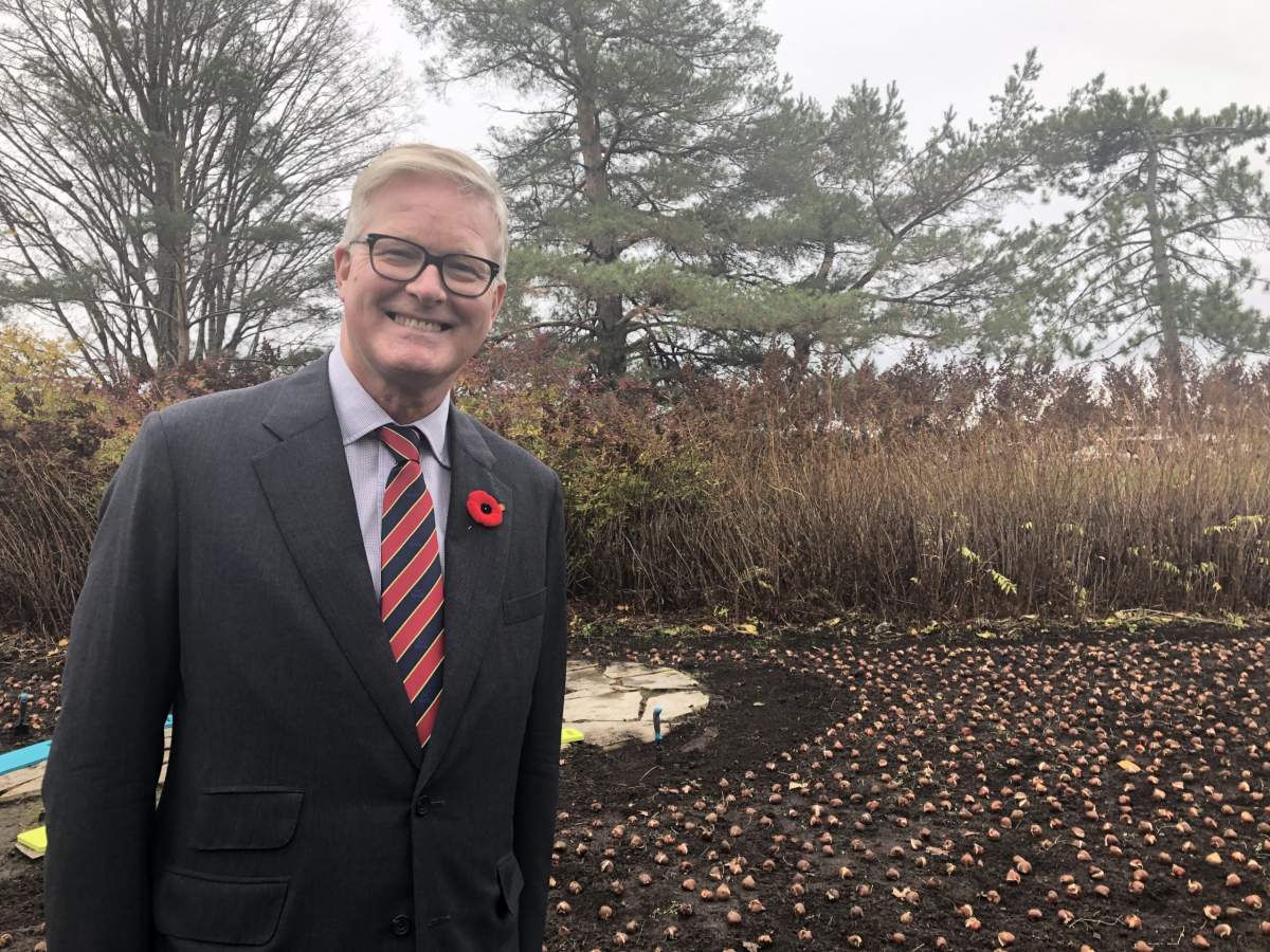 Henk van der Zwan, pictured in Ottawa on Oct. 30, 2019, is the Netherlands’ ambassador to Canada.