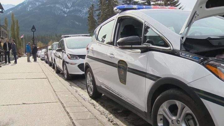The town of Banff launched electric vehicles for different departments on Tuesday, Oct. 15, 2019.