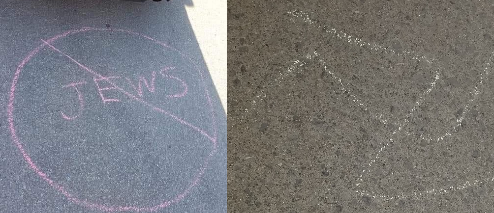 Hamilton Police's hate crime unit is investigating anti-Semitic graffiti that was left outside of the Beth Jacob Synagogue on Friday night.