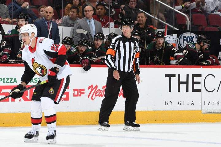 Brad Meier grew up in Saskatoon and will be one of the officials at the Heritage Classic in Regina.