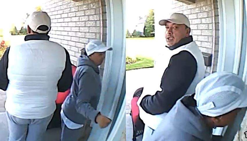 Kingston police say these two people broke into numerous Kingston homes and stole a large amount of jewelry.