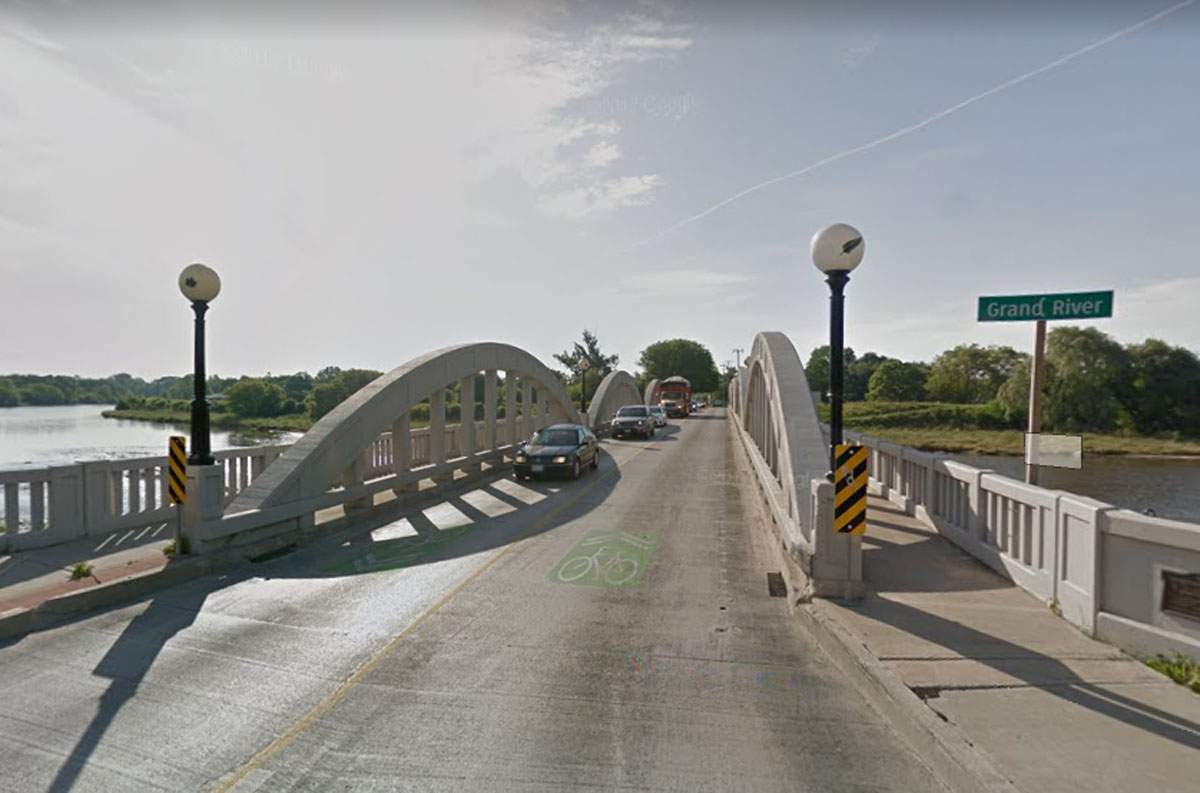 The Bridgeport Bridge.