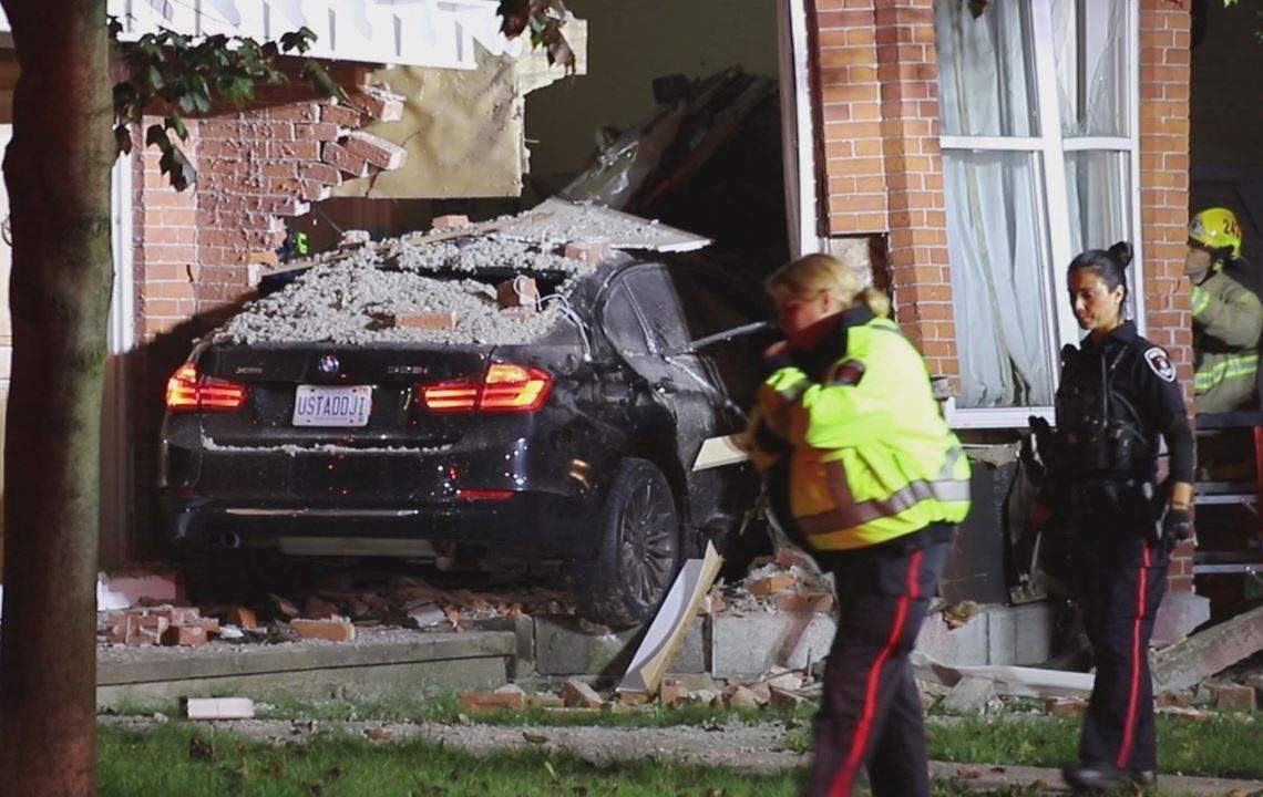 Kingston police are asking for help to locate the registered owner of a car that crashed into a Brock Street home earlier this week.