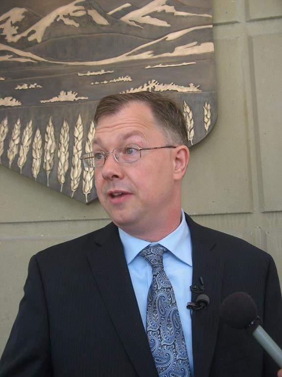 John Carpay, the now former president of the Justice Centre for Constitutional Freedoms is shown in this 2012 file photo.