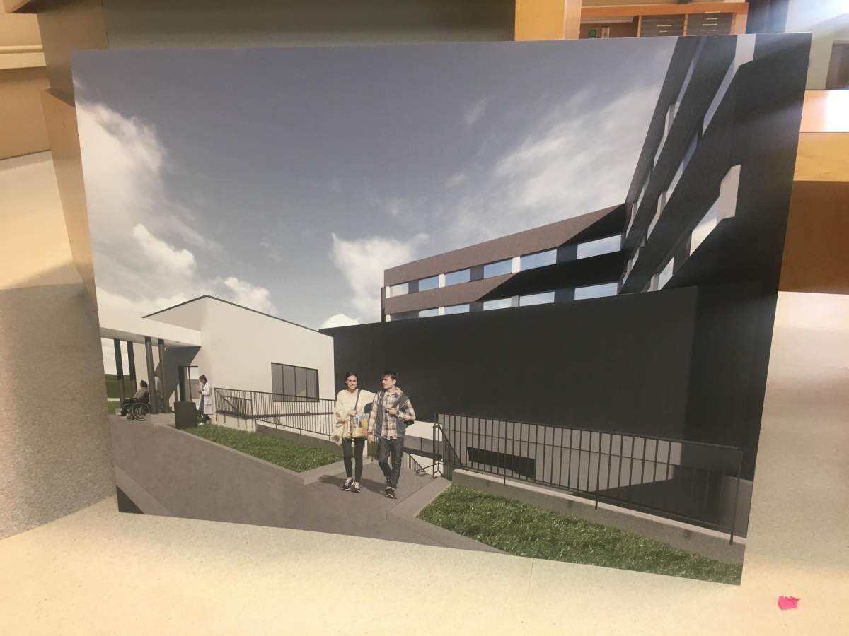 A 12-month construction project is underway to expand the renal dialysis unit at the Dartmouth General Hospital.
