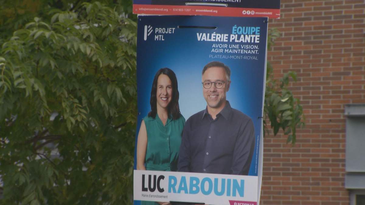 Projet Montréal's Luc Rabouin has been elected the borough mayor of Plateau-Mont-Royal.