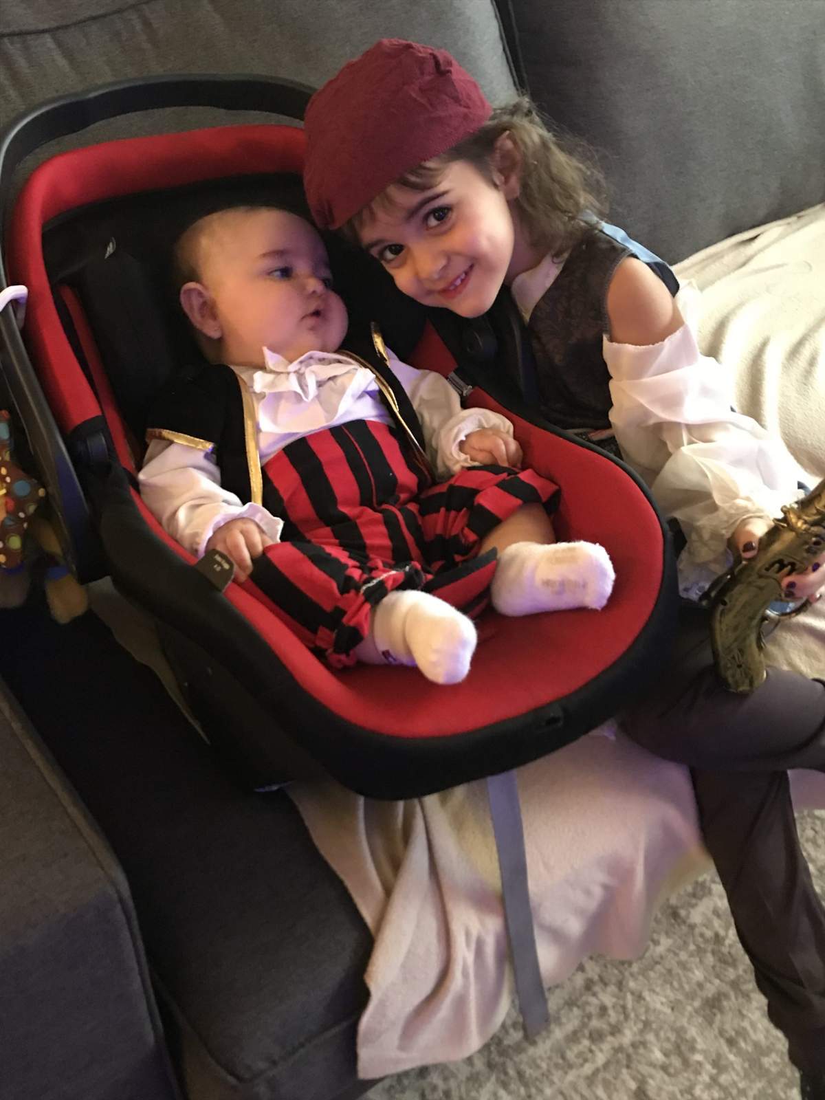 Halloween best be ready for Eila and Sofia.