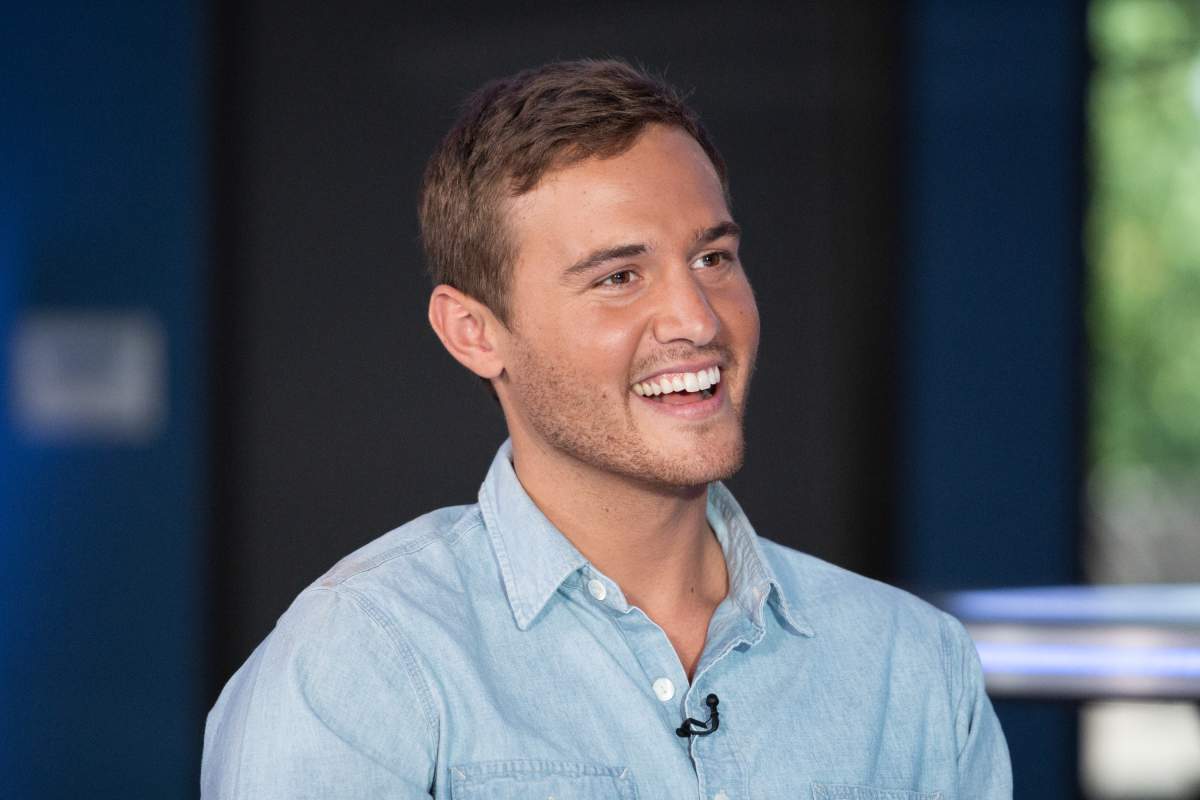 Peter Weber visits 'Extra' at Burbank Studios on Sept. 17, 2019, in Burbank, Calif.