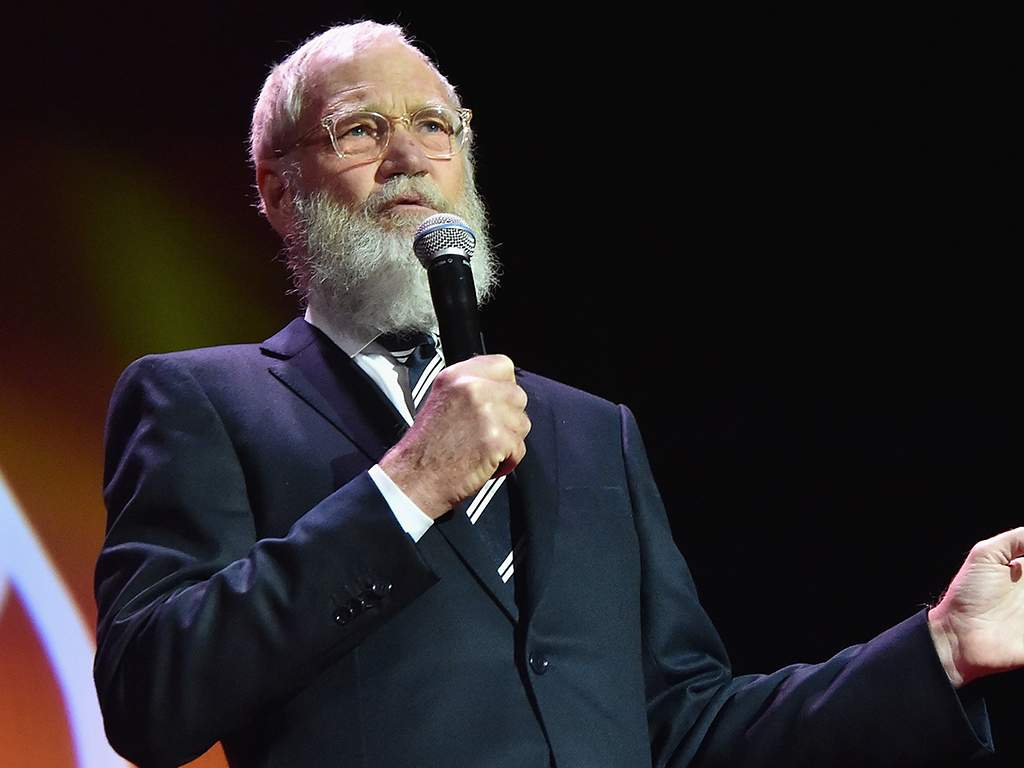 David Letterman speaks onstage during the Michael J. Fox Foundation'd 'A Funny Thing Happened On The Way To Cure Parkinson's Gala,' at The Waldorf=Astoria on Nov. 14, 2015 in New York City.