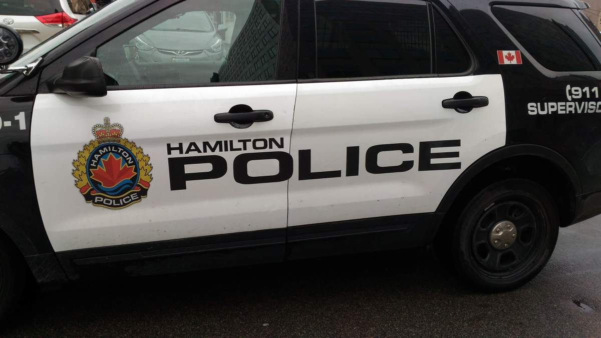 Hamilton police say they're looking for a crossbow and two guns allegedly taken from a home on Case Street.