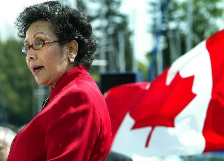 Liberal MP for Vancouver Centre, Hedy Fry. 