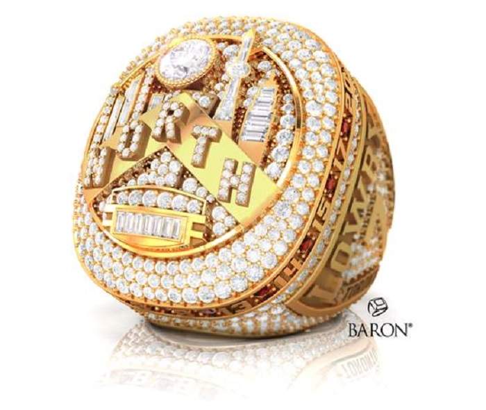 The Toronto Raptors championship ring.