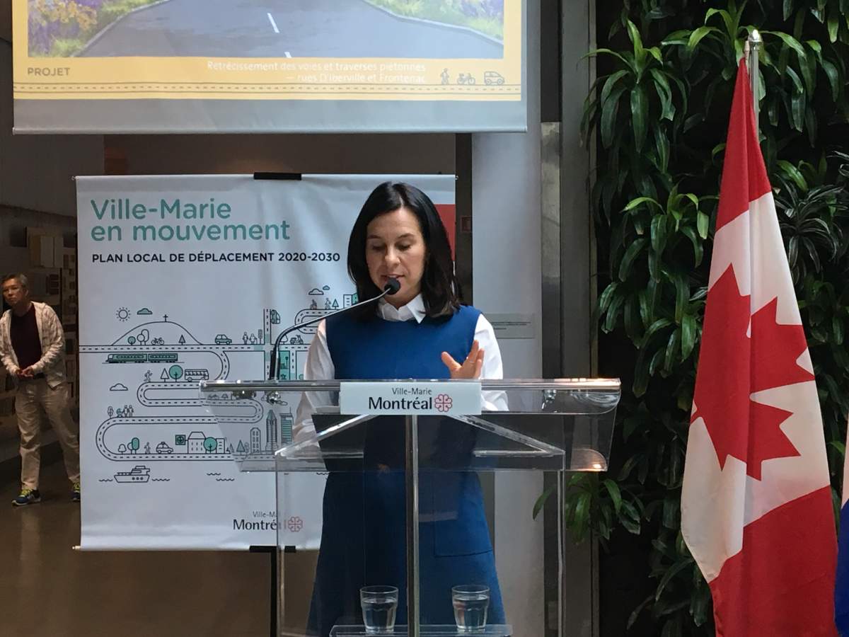 Montreal Mayor Valérie Plante.
