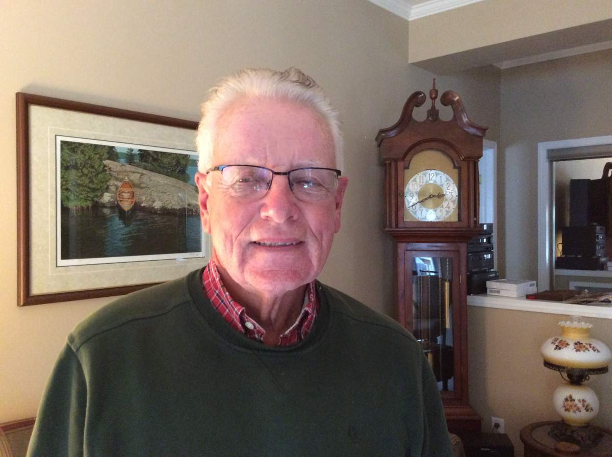 Ron Reesor, 77, contracted polio in 1946 at the age of four.