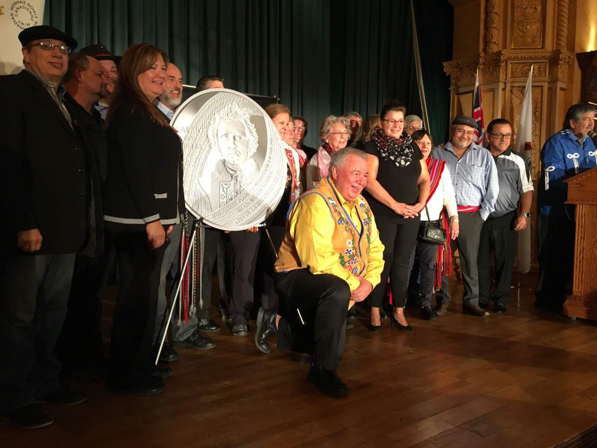 The Royal Canadian Mint has issued a new coin featuring a portrait of Louis Riel, an important Metis leader and the founder of Manitoba. 
