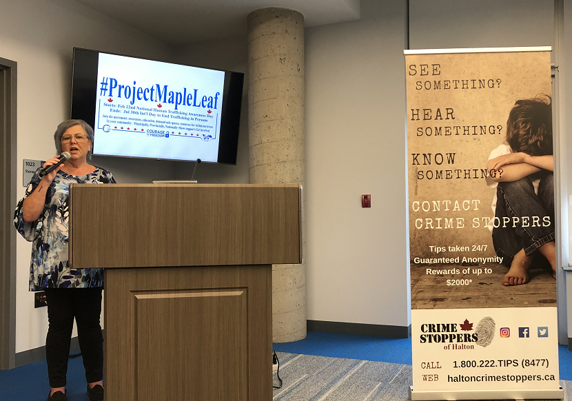 Kelly Tallon Franklin is a survivor of human trafficking and the founder of Courage For Freedom, which trains front-line workers who encounter victims of human trafficking.
